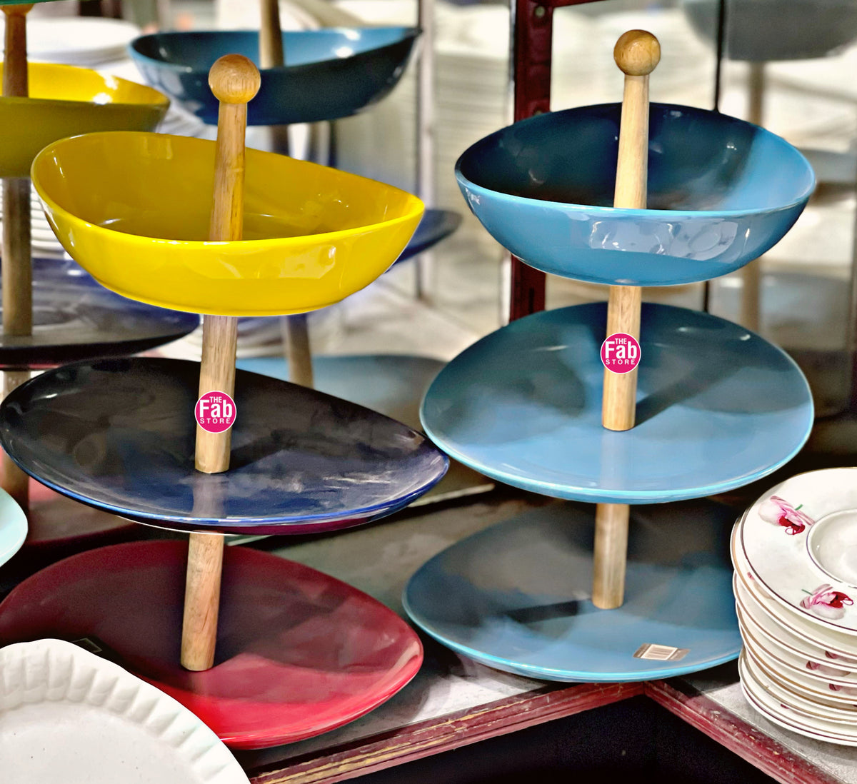 3 tier multi purpose Serving platter The Fab Store