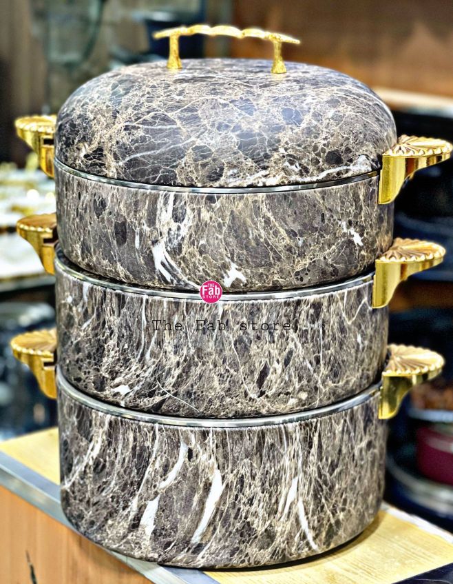 Turkish Pure marble hotpot set The Fab Store