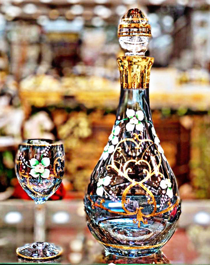 Hand painted traditional Turkish water set – The Fab Store