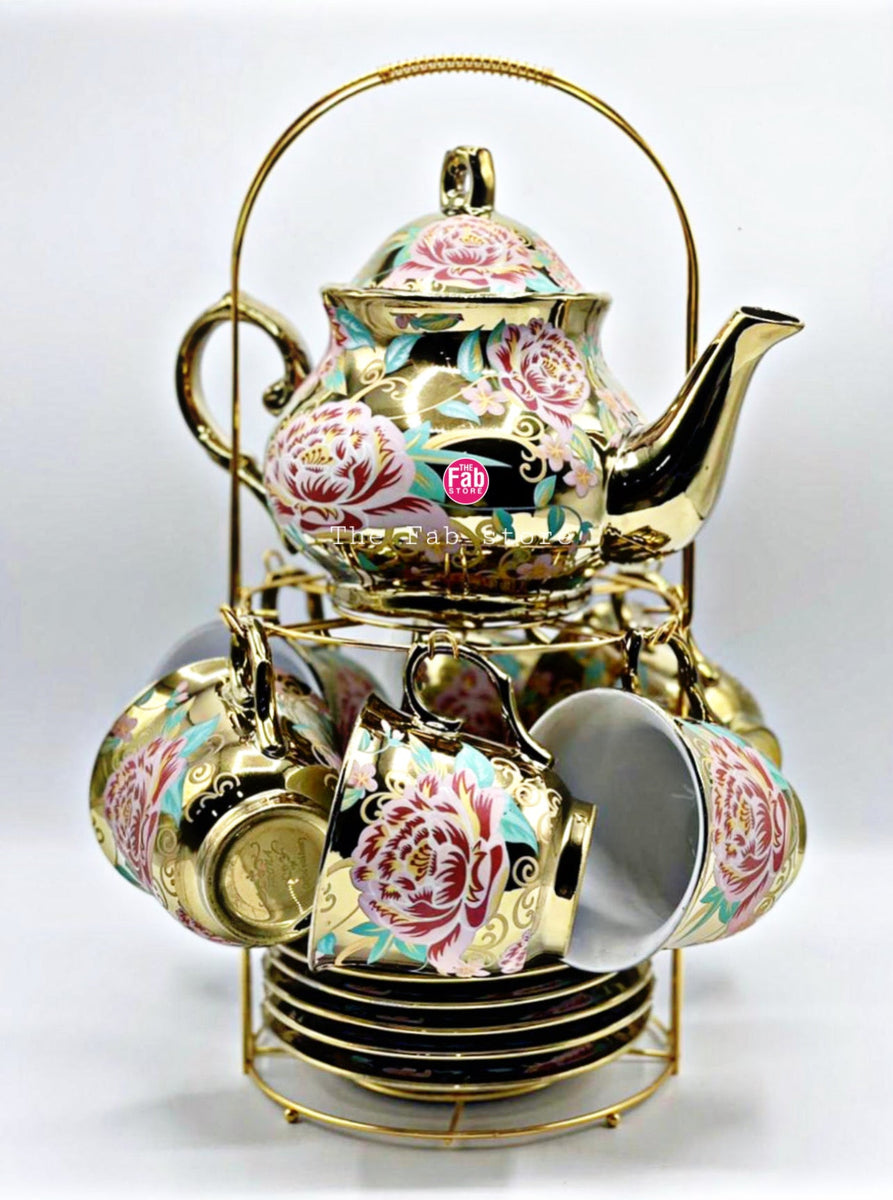 Turkish tea set on stand – The Fab Store